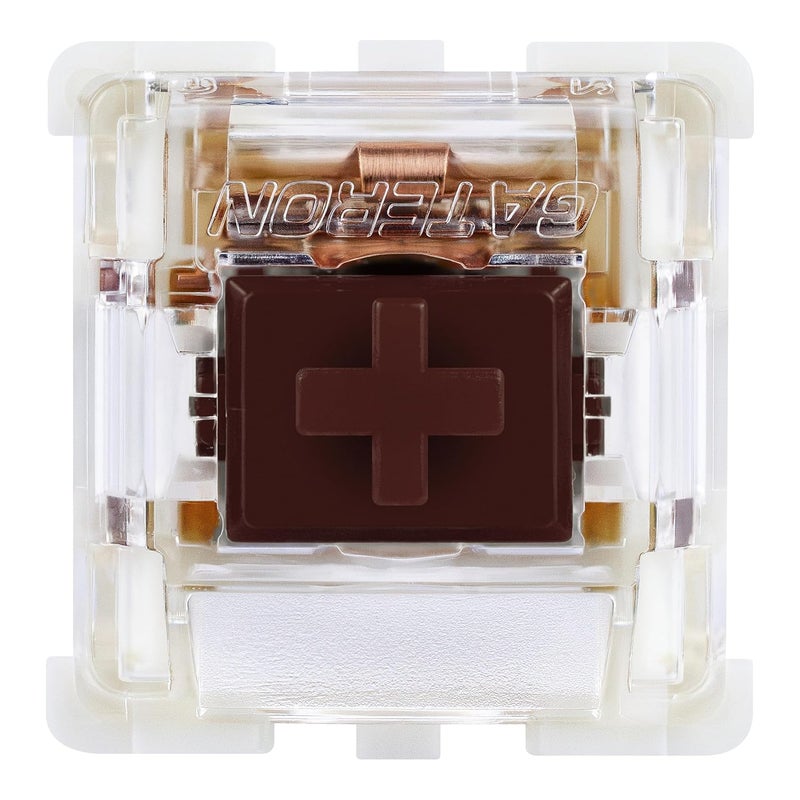 MarsHopper Gateron G Pro 3.0 Brown Mechanical Switches - 32 Pack, Pre-Lubed 3-Pin/5-Pin RGB Tactile Switches (55g) – for Typing & Gaming - Image 2